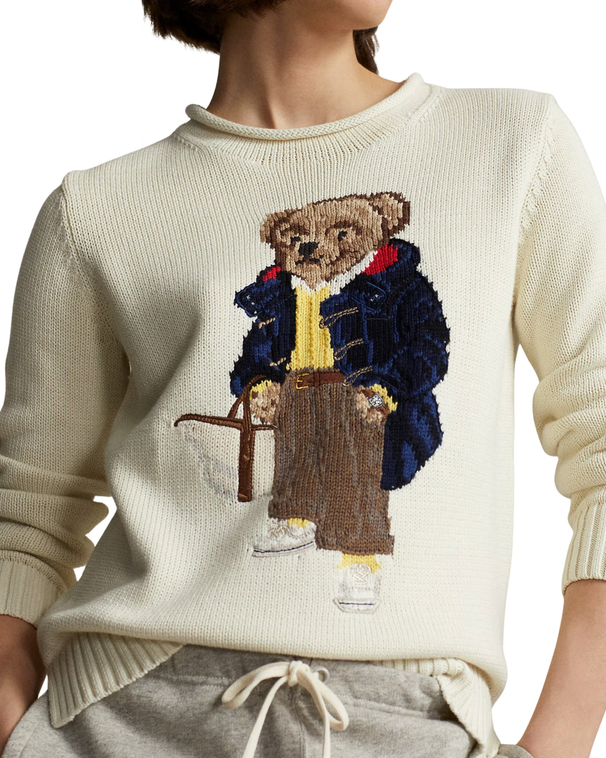Polo Ralph Lauren Bear Equestrian Heritage Sweater