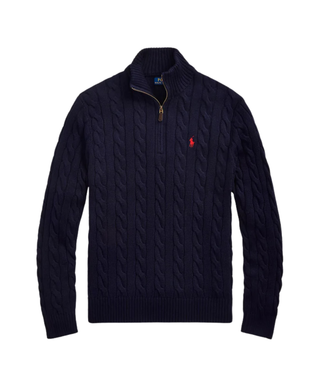Suéter Trenzado con Cierre 1/4 Polo Ralph Lauren