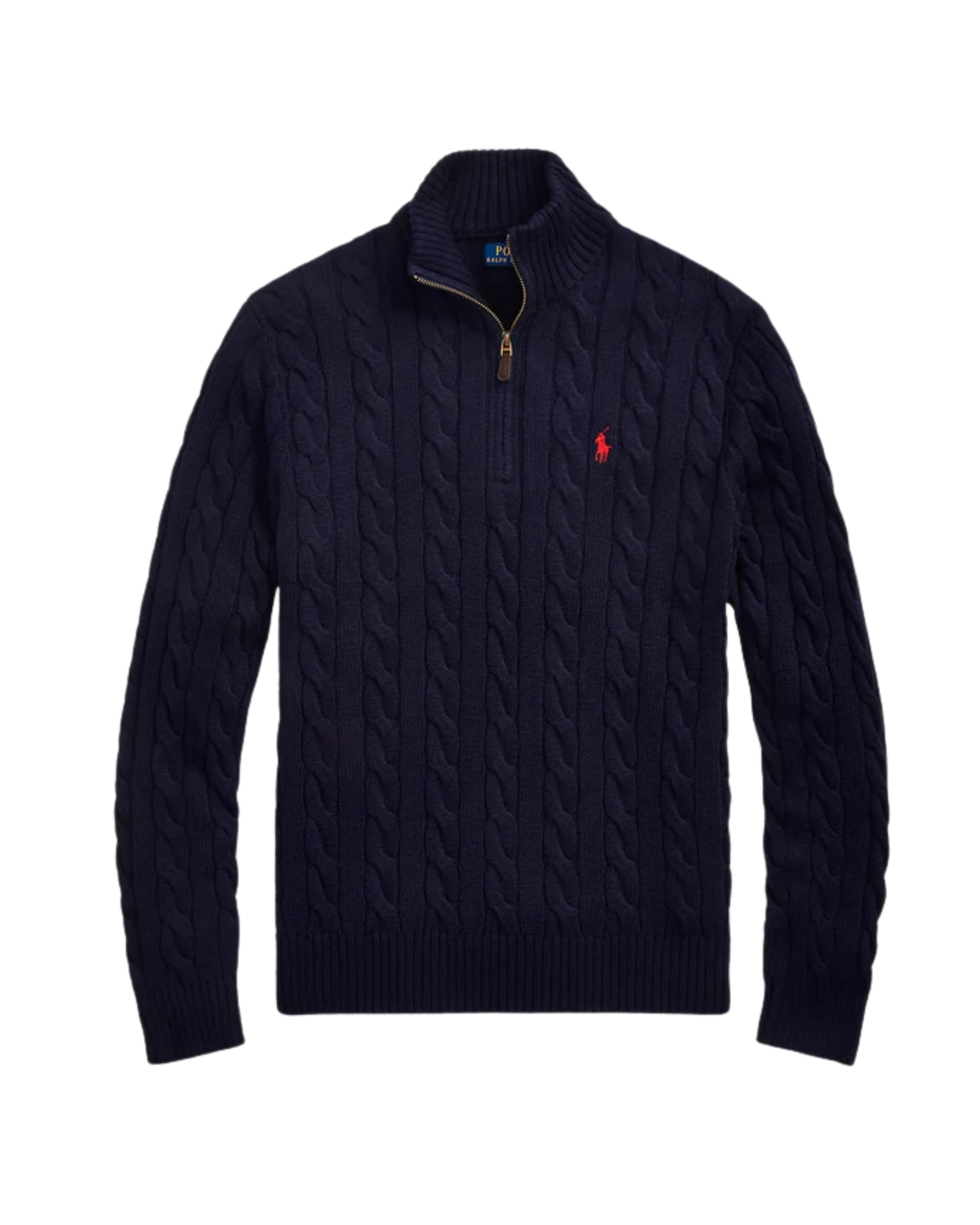 Suéter Trenzado con Cierre 1/4 Polo Ralph Lauren