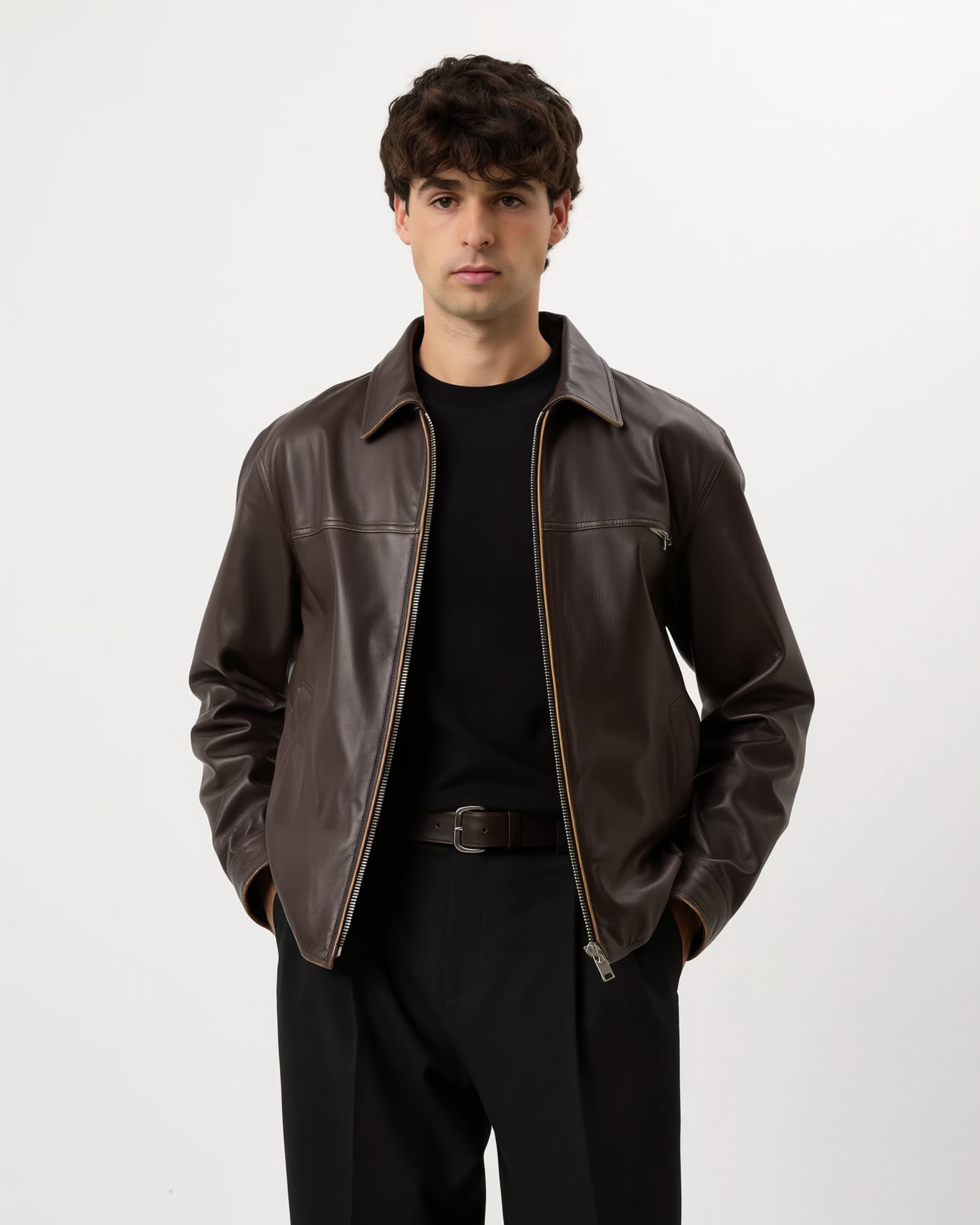 Chaqueta de Cuero Lux