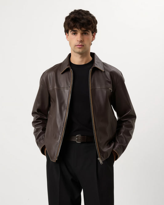 Chaqueta de Cuero Lux