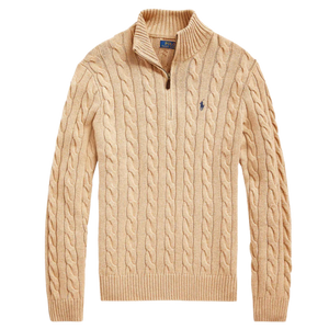 Suéteres Trenzados con Cierre 1/4 Polo Ralph Lauren