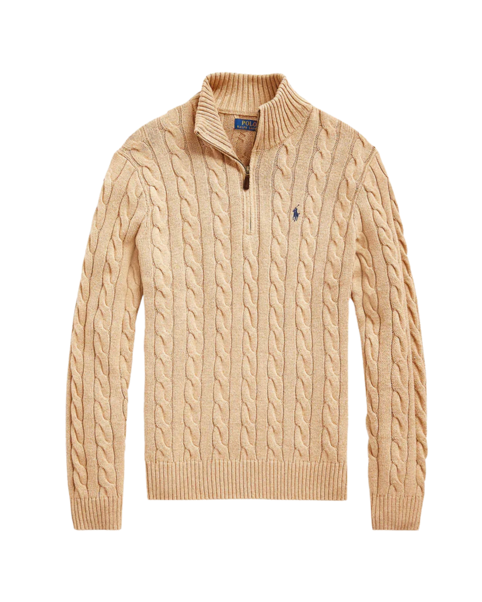 Suéteres Trenzados con Cierre 1/4 Polo Ralph Lauren