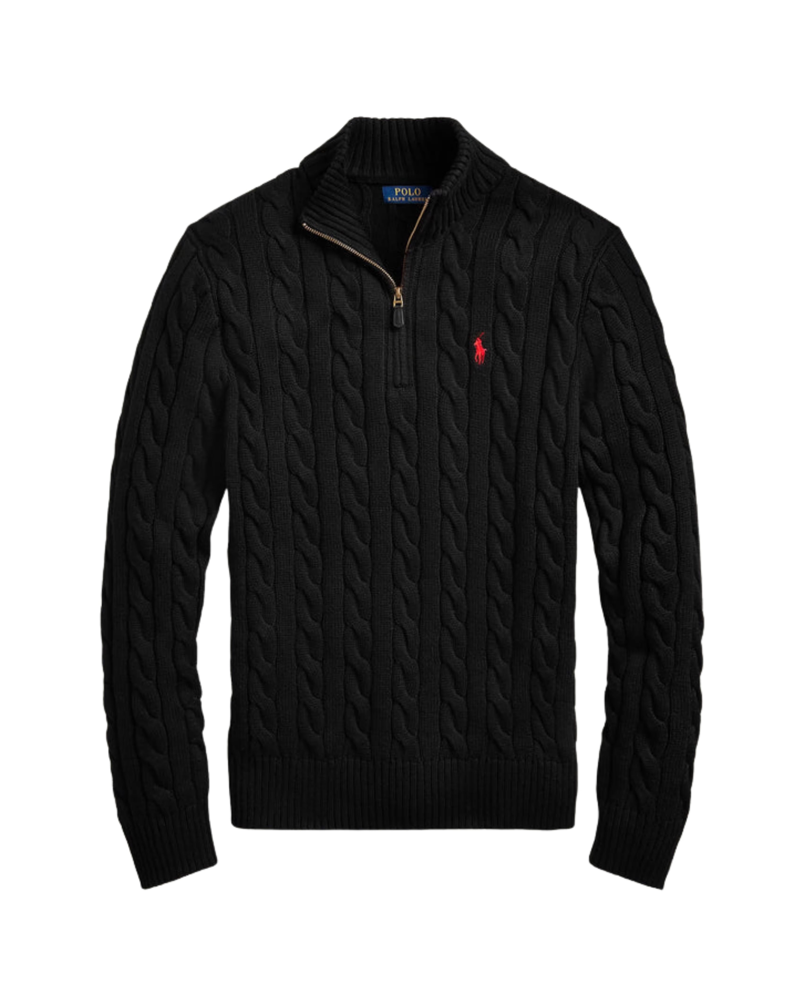 Suéteres Trenzados con Cierre 1/4 Polo Ralph Lauren
