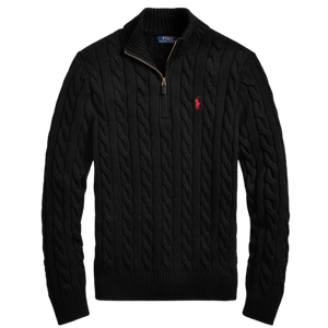 Suéteres Trenzados con Cierre 1/4 Polo Ralph Lauren
