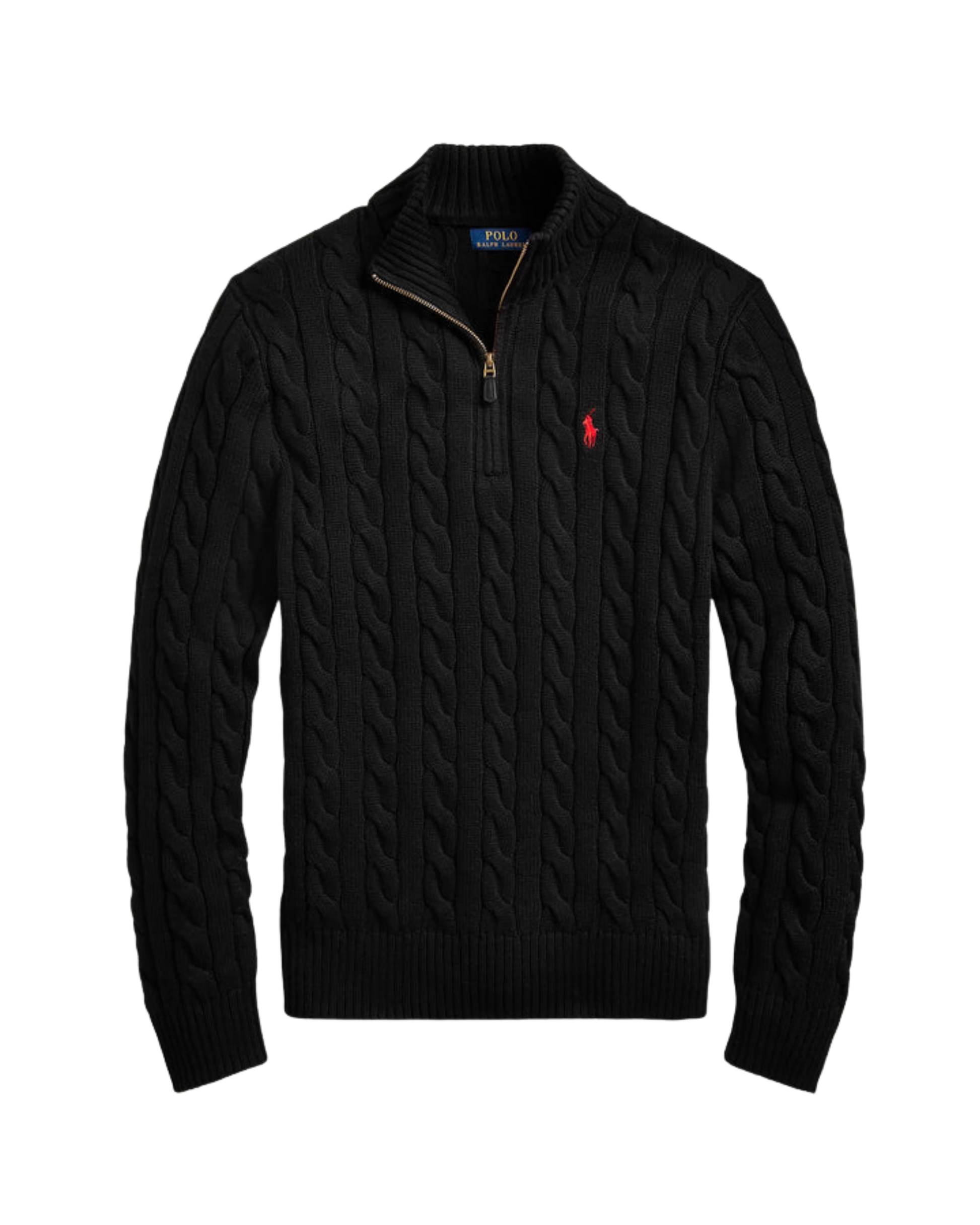 Suéteres Trenzados con Cierre 1/4 Polo Ralph Lauren