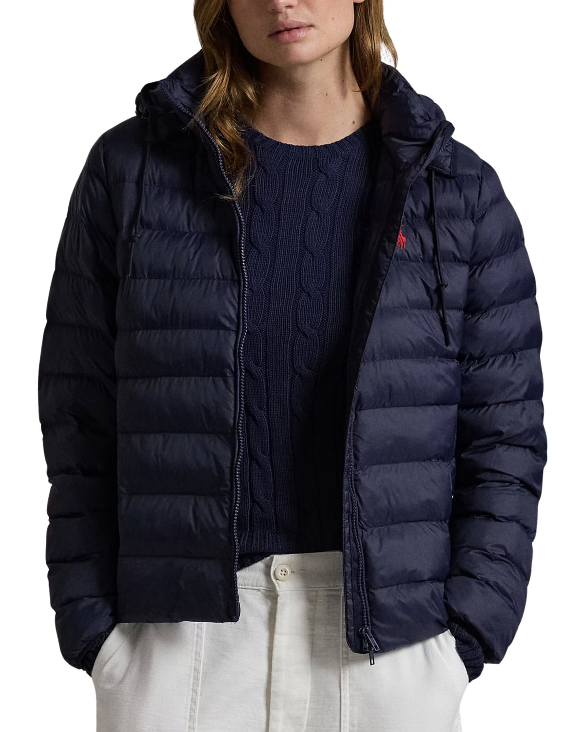 Chaqueta con Capucha Plegable Resistente al Agua Polo Ralph Lauren
