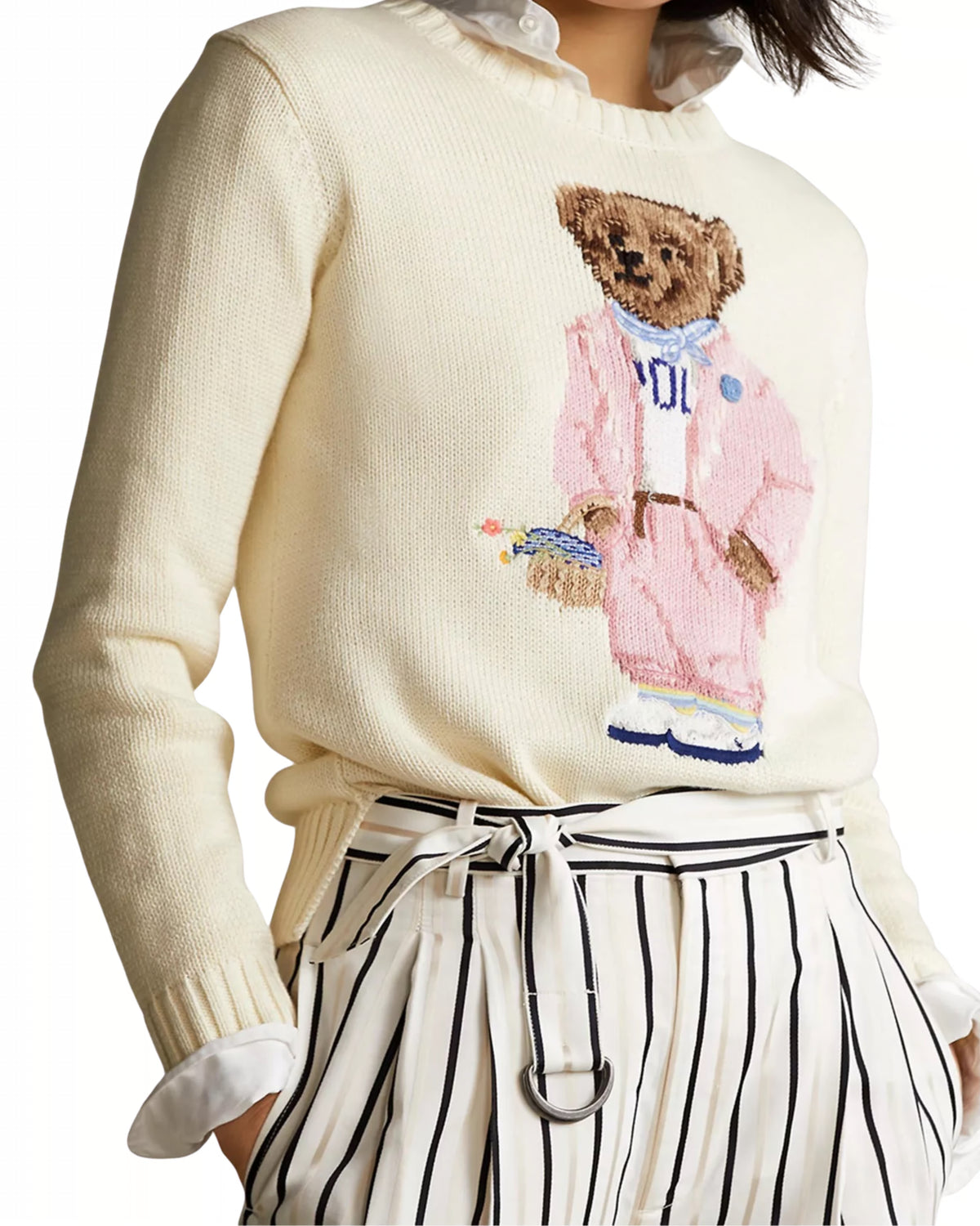 Suéter Polo Bear Pink Picnic