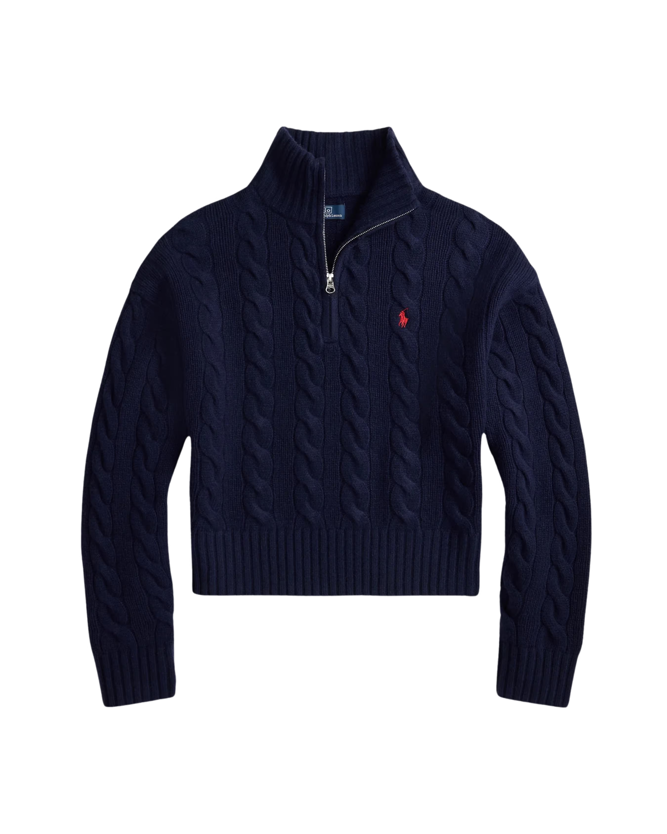 Suéter Trenzado con Cierre 1/4 Polo Ralph Lauren