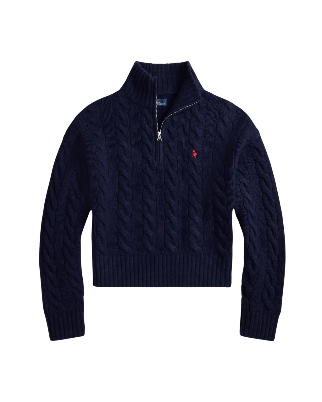 Suéter Trenzado con Cierre 1/4 Polo Ralph Lauren