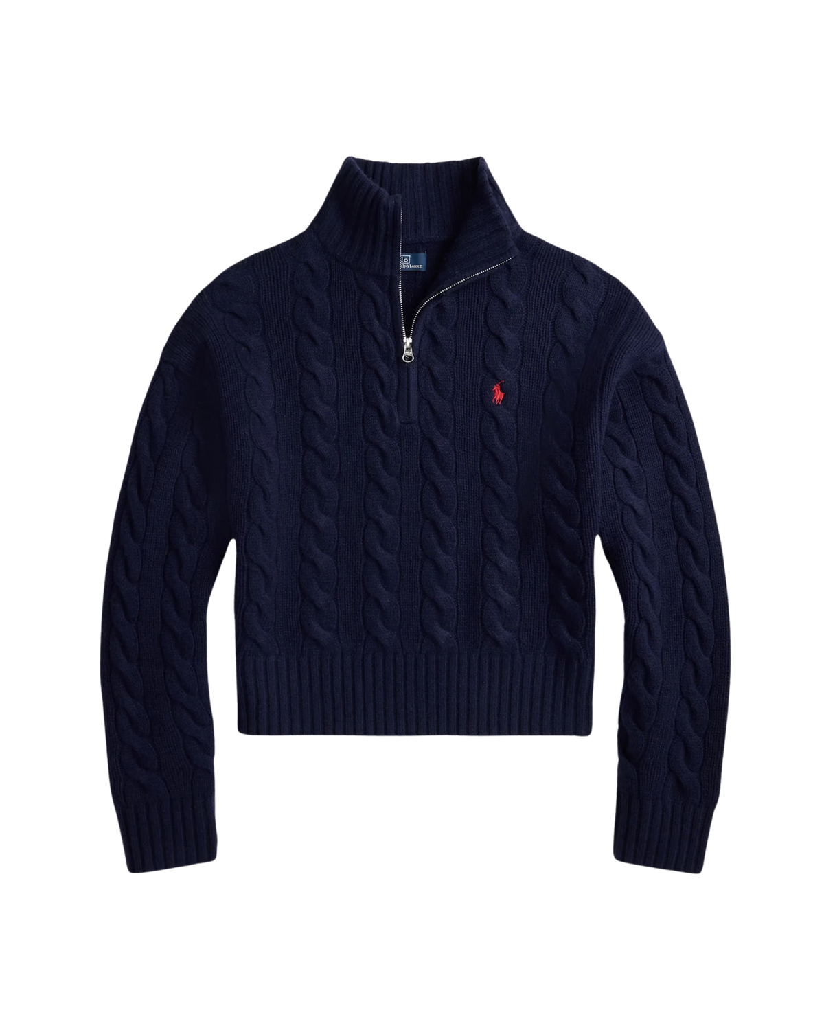 Suéter Trenzado con Cierre 1/4 Polo Ralph Lauren