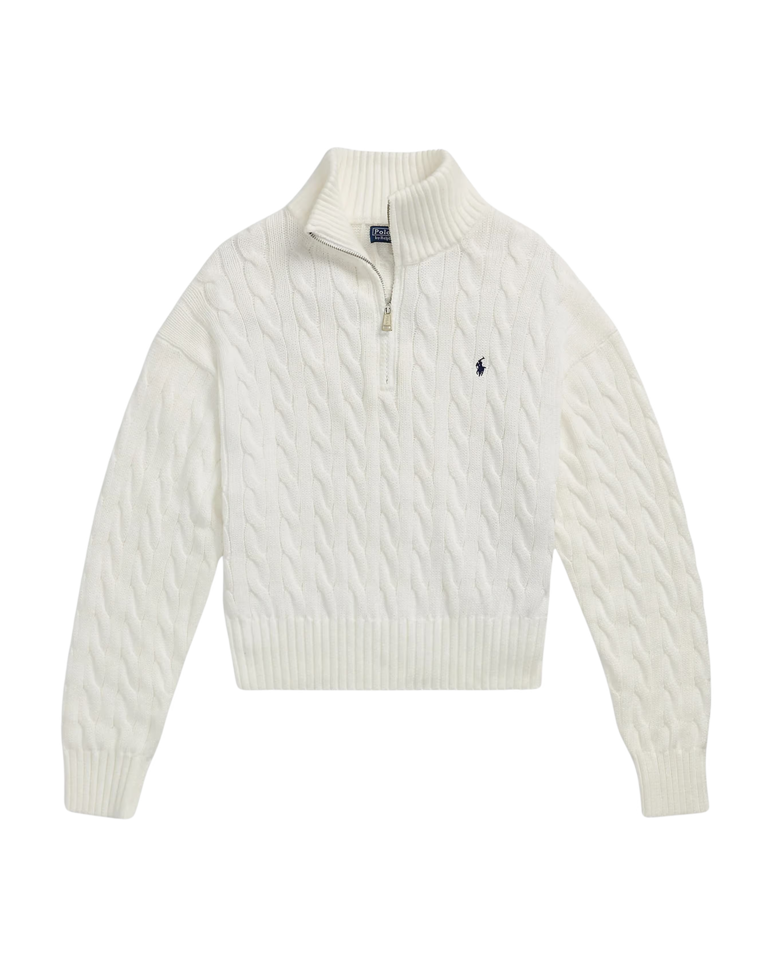 Suéter Trenzado con Cierre 1/4 Polo Ralph Lauren