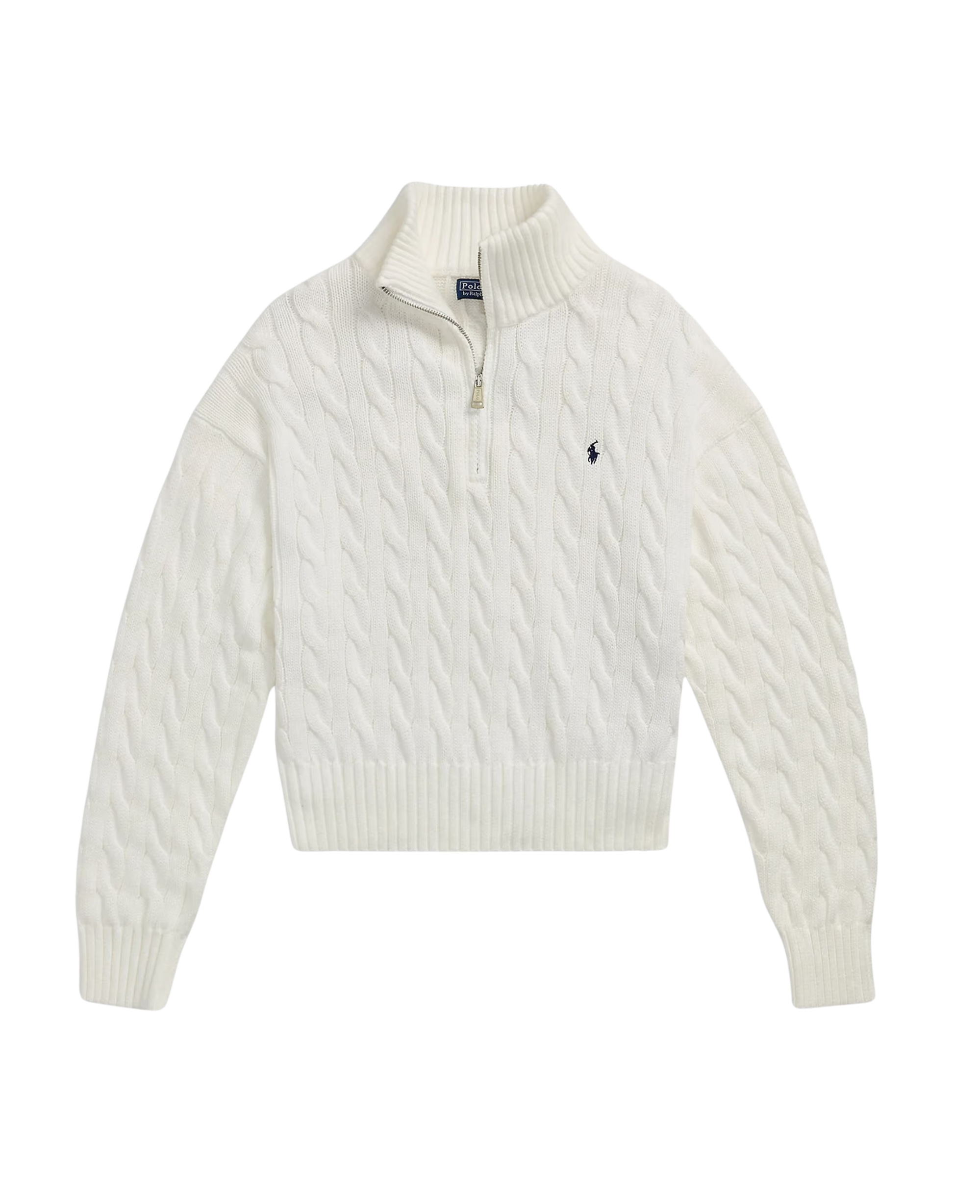 Suéter Trenzado con Cierre 1/4 Polo Ralph Lauren