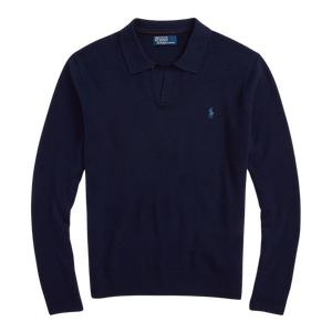 Jersey de Lana Johnny-Collar Polo Ralph Lauren