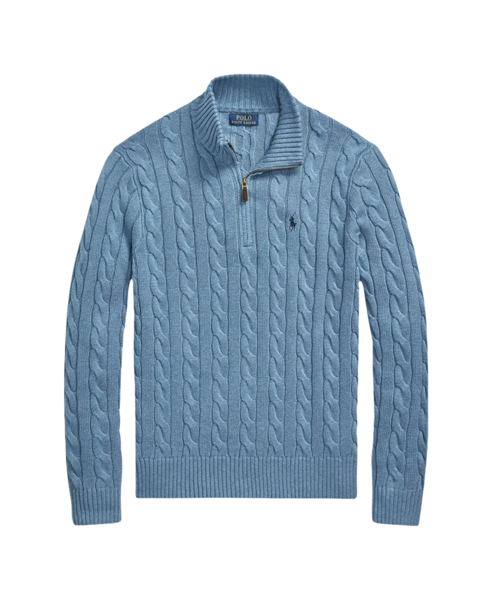 Suéteres Trenzados con Cierre 1/4 Polo Ralph Lauren